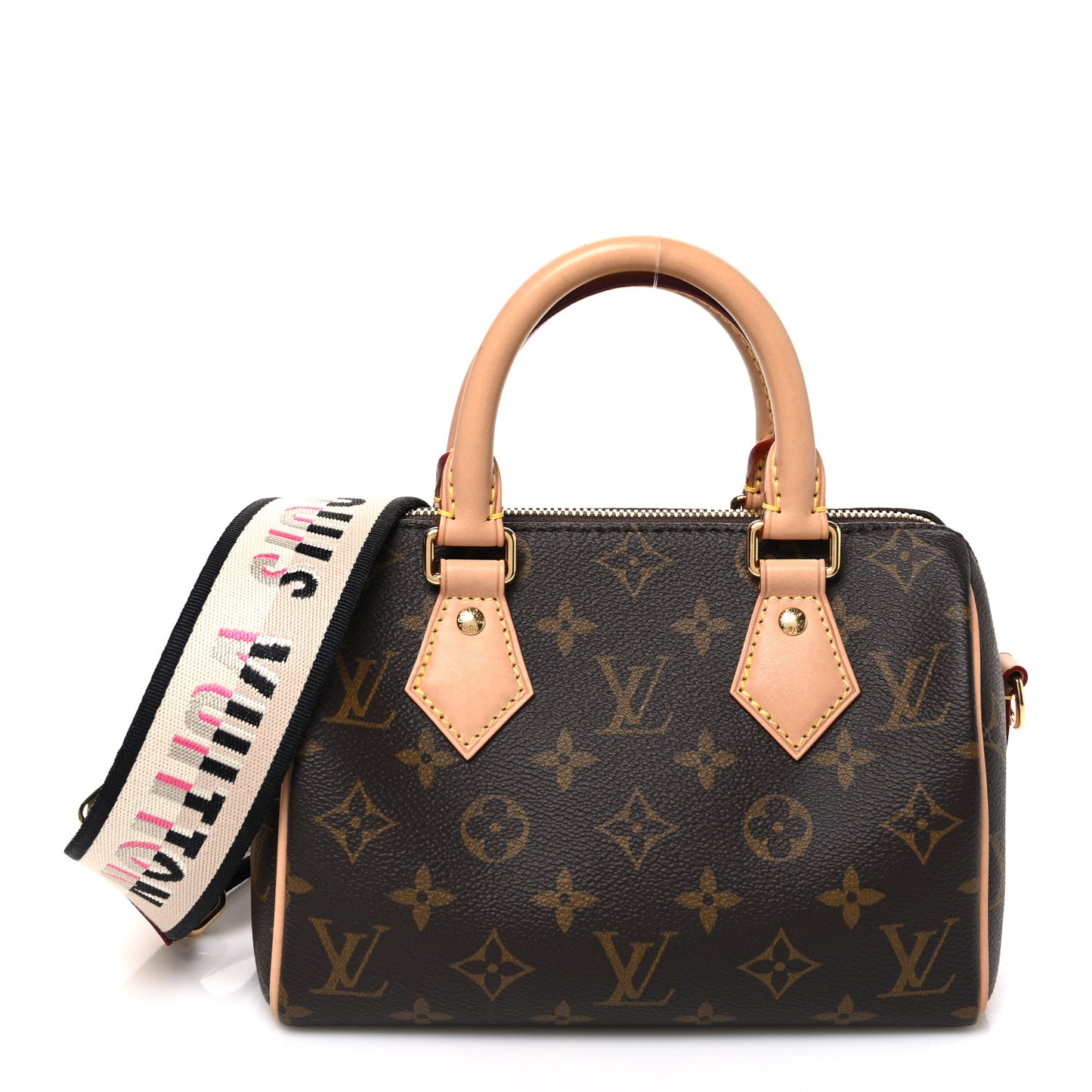 Monogram Speedy Bandouliere 20 Black