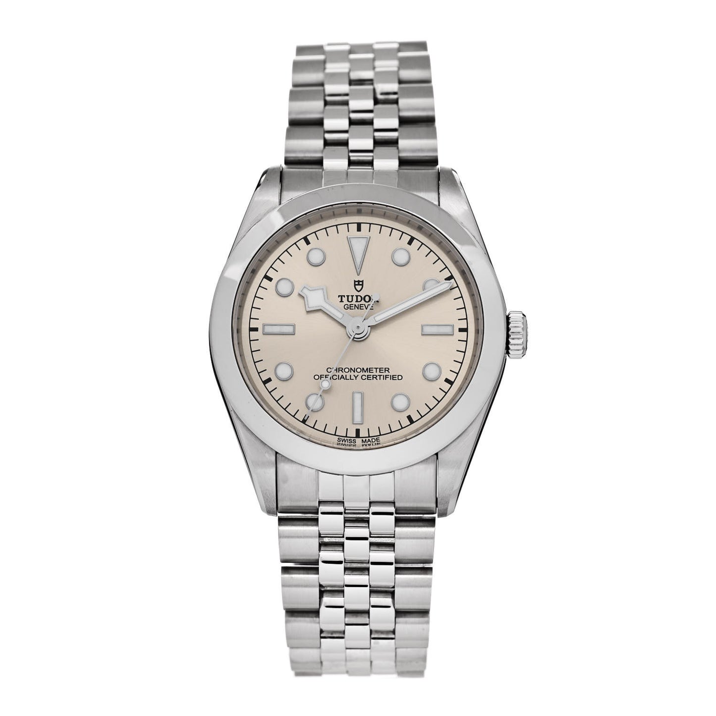Stainless Steel 39mm Black Bay Automatic Watch Silver 79660