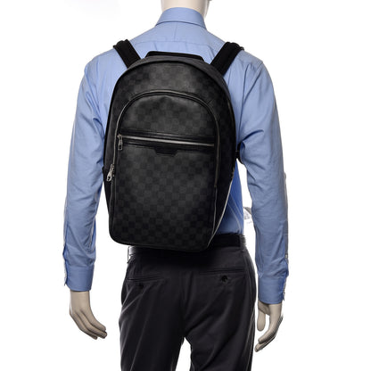 Louis Vuitton Damier Graphite Michael Backpack 2 of 10