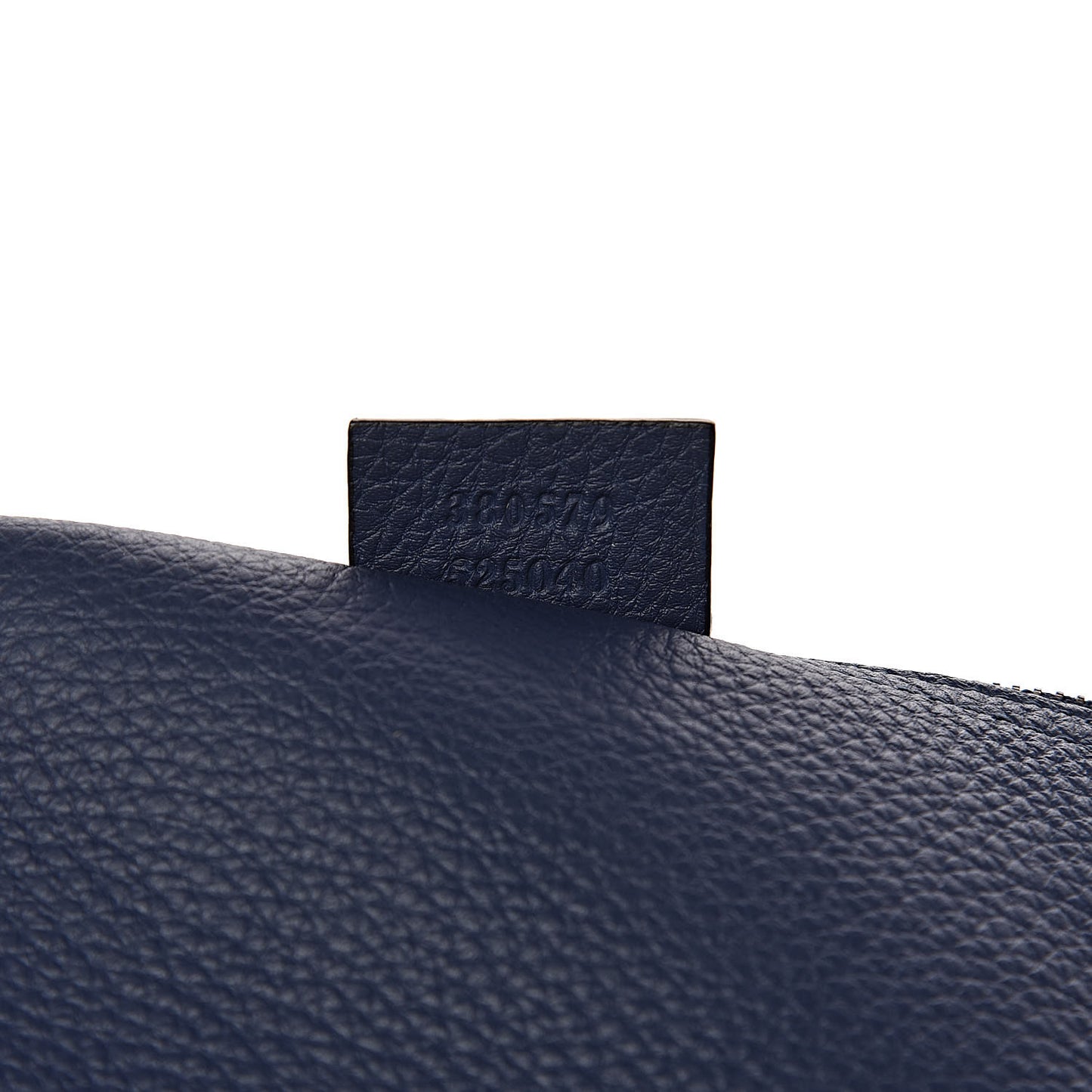 Soft Grained Calfskin Small Jackie Bucket Bag Classic Blue Marine