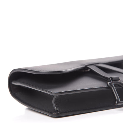 Christian Dior Ultra Matte Calfskin Saddle Belt Bag Black 6 of 13