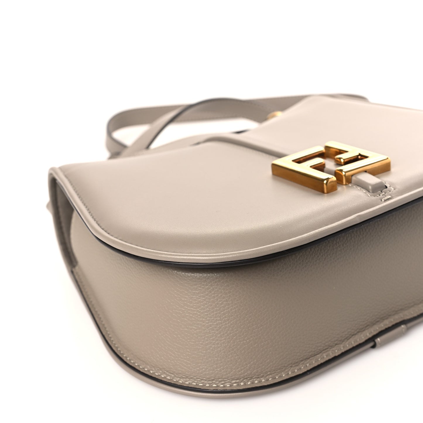 Vitello Brenta Cher Medium Fendi C'mon Tortora