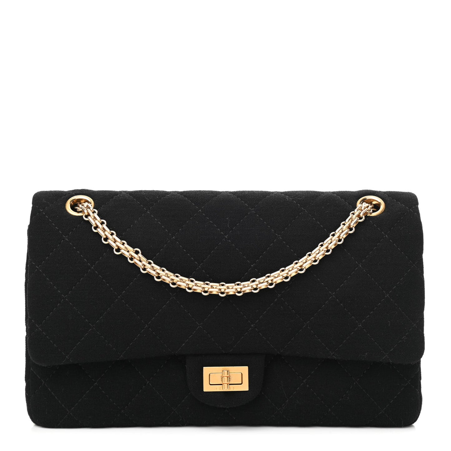 Jersey Quilted 2.55 Reissue 226 Flap Black