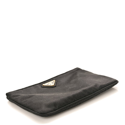 Prada Tessuto Nylon Saffiano Wristlet Black 5 of 8