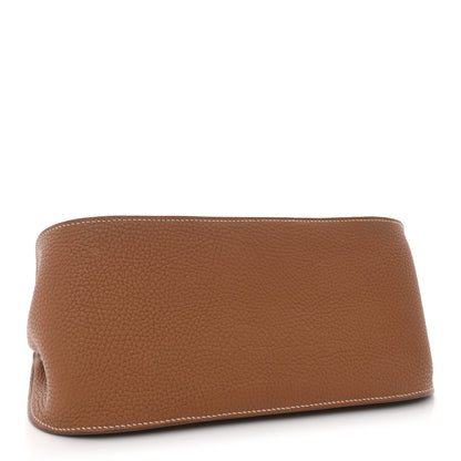 Hermes Taurillon Clemence Jypsiere 28 Gold 4 of 14