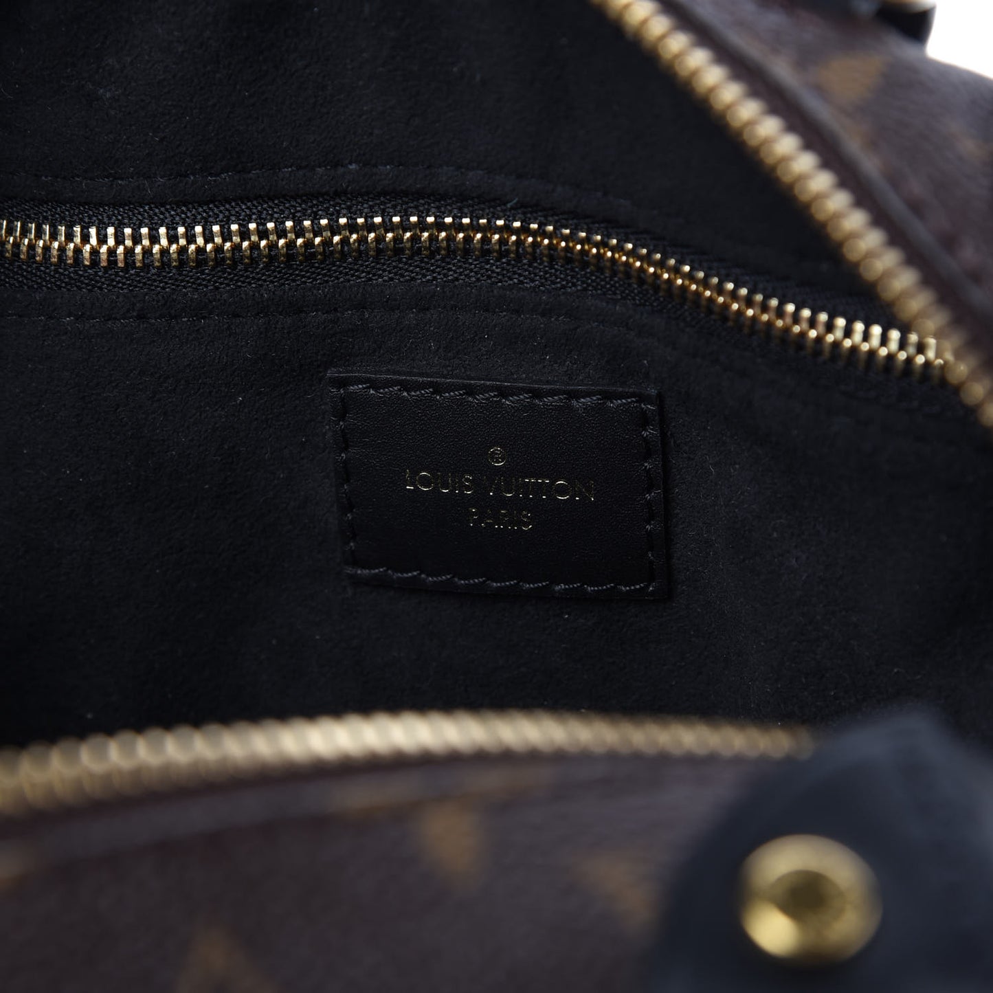 Monogram Petite Malle Souple Black