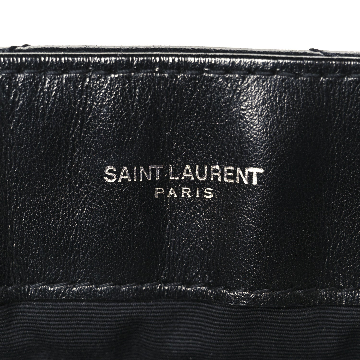 Saint Laurent Calfskin Y Quilted Monogram Large Loulou Chain Satchel Black 6 of 11