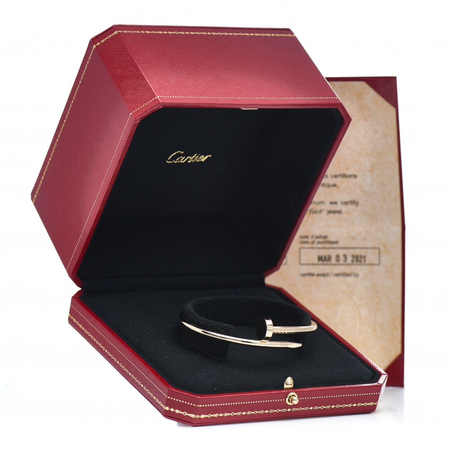 18K Yellow Gold Juste Un Clou Bracelet 18