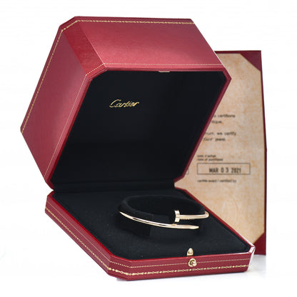 Cartier 18K Yellow Gold Juste Un Clou Bracelet 18 5 of 5