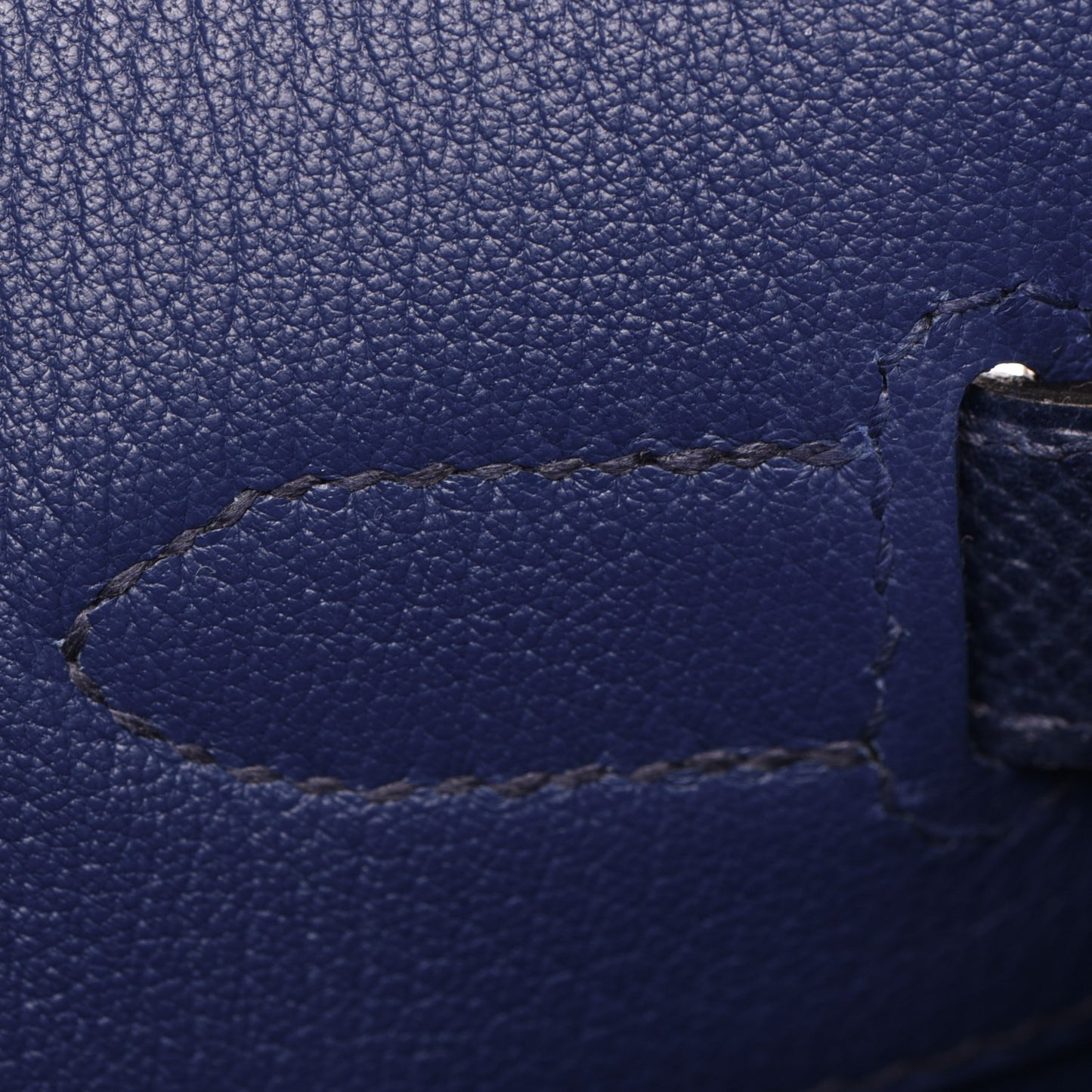 Epsom Birkin 35 Bleu Saphir