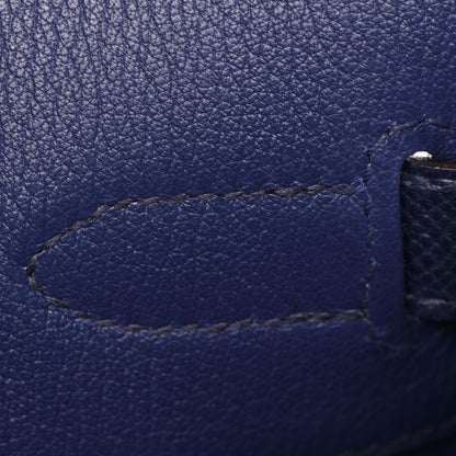 Hermes Epsom Birkin 35 Bleu Saphir 13 of 26