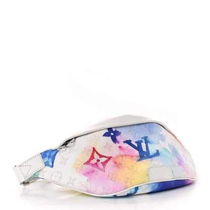 Louis Vuitton Monogram Watercolor Discovery Bumbag Multicolor 4 of 9