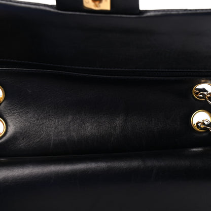 Chanel Lambskin Quilted Medium Double Flap Black 5 of 5