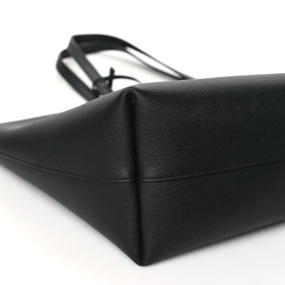 Saint Laurent Calfskin Large Shopping Tote Black 9 of 13