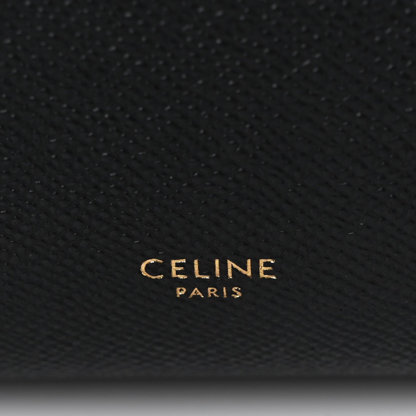 Grained Calfskin Mini Belt Bag Black