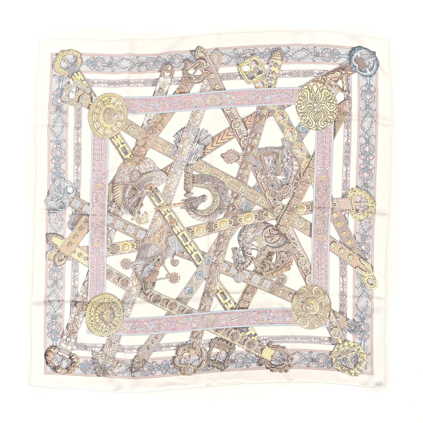 Silk Le Songe De La Licorne Scarf 90