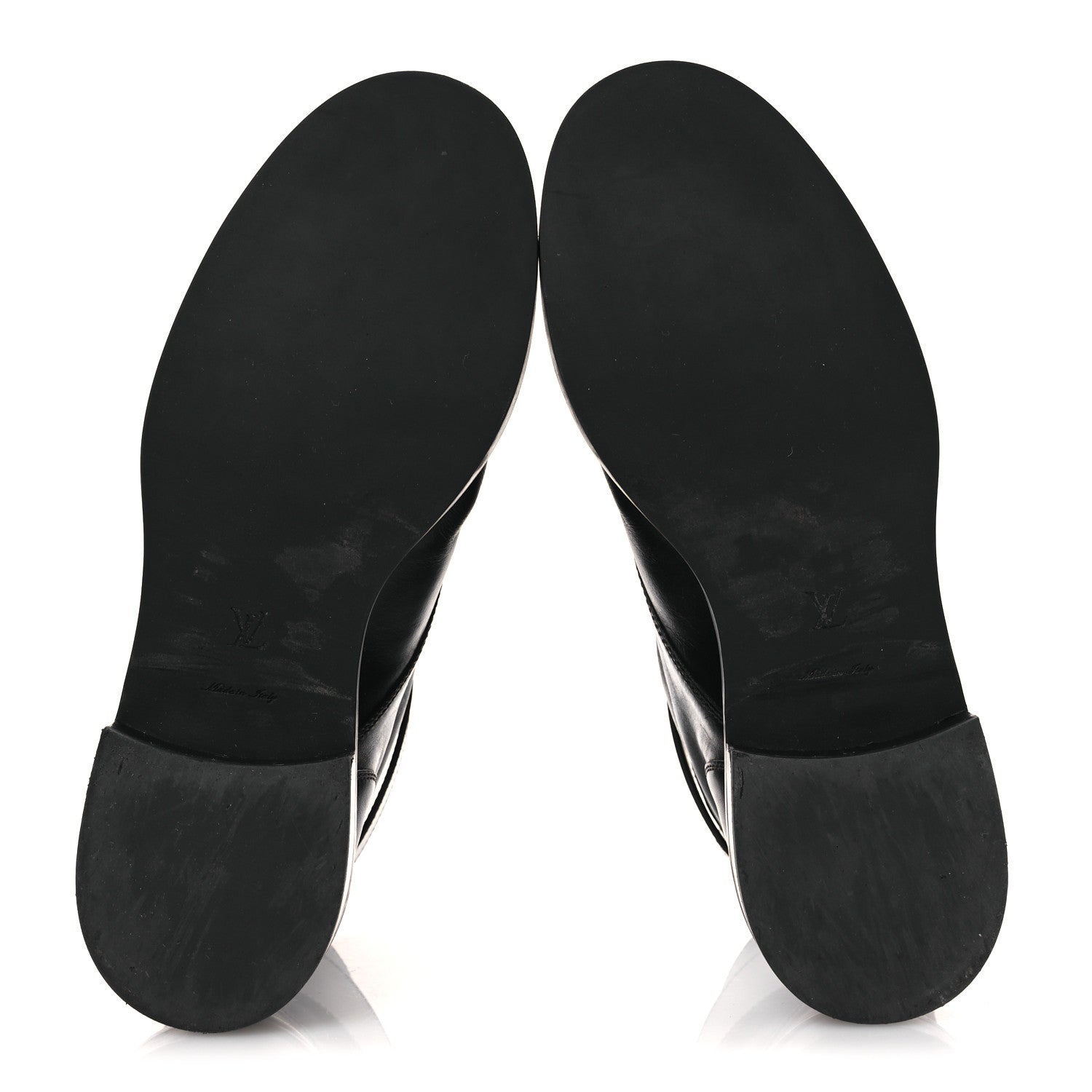 Louis Vuitton Calfskin Wonderland Ranger Boots 41 Black 7 of 11