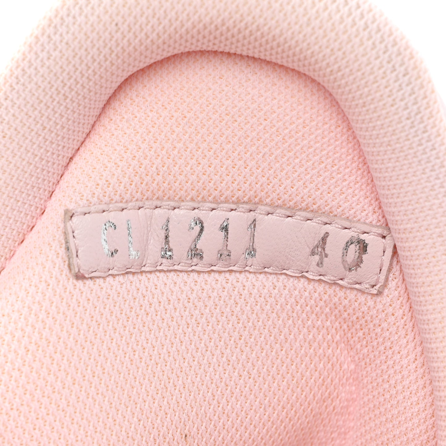 Calfskin Technical Nylon LV Archlight Sneaker 40 White Pink