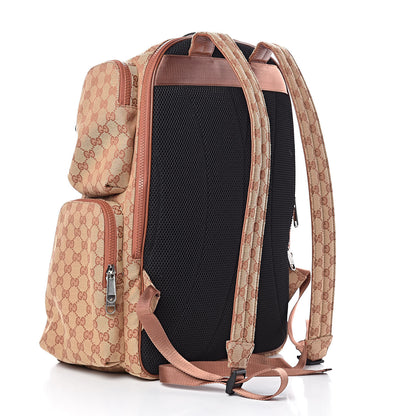 Gucci X MLB GG Monogram LA Dodgers Large Backpack Beige Ruggine Ivory 3 of 11