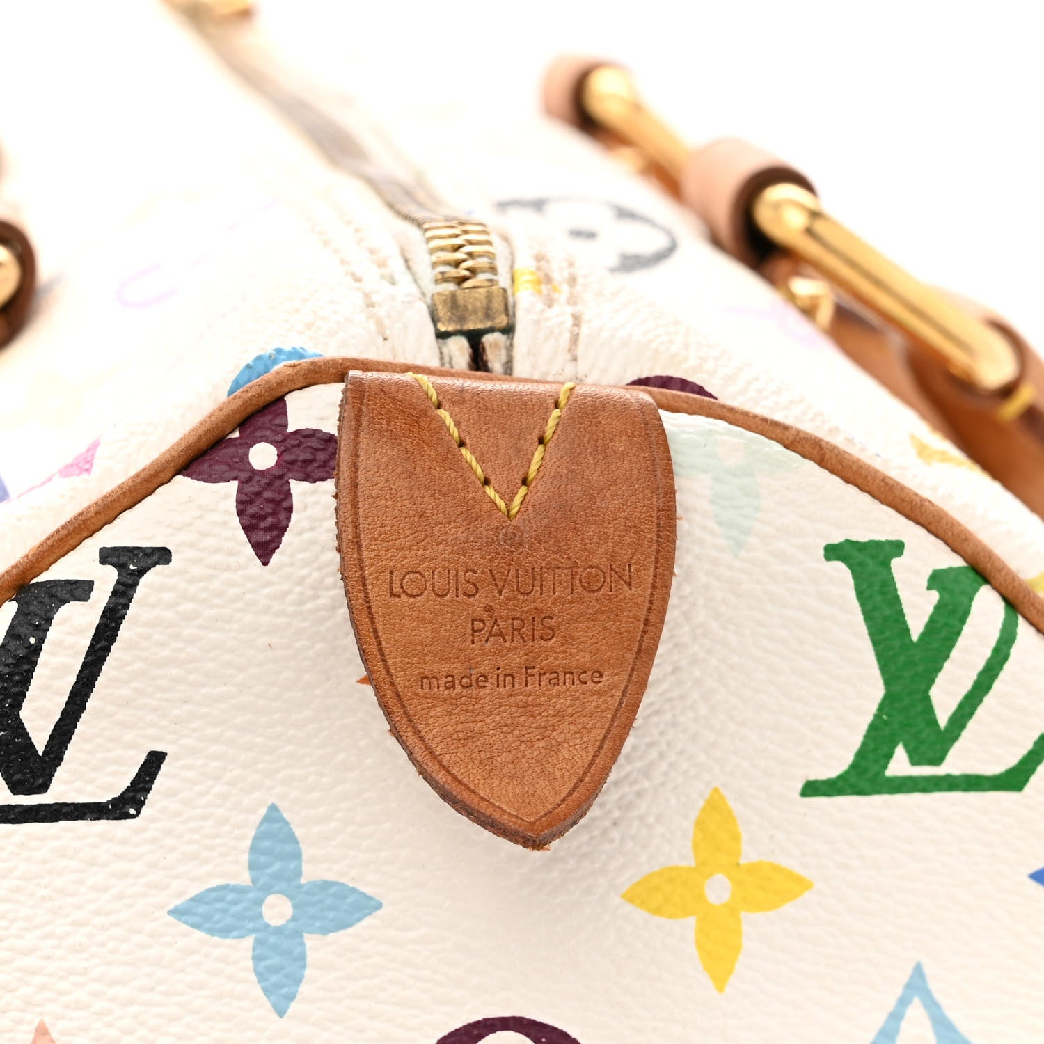 Louis Vuitton Monogram Multicolor Speedy 30 White 6 of 15