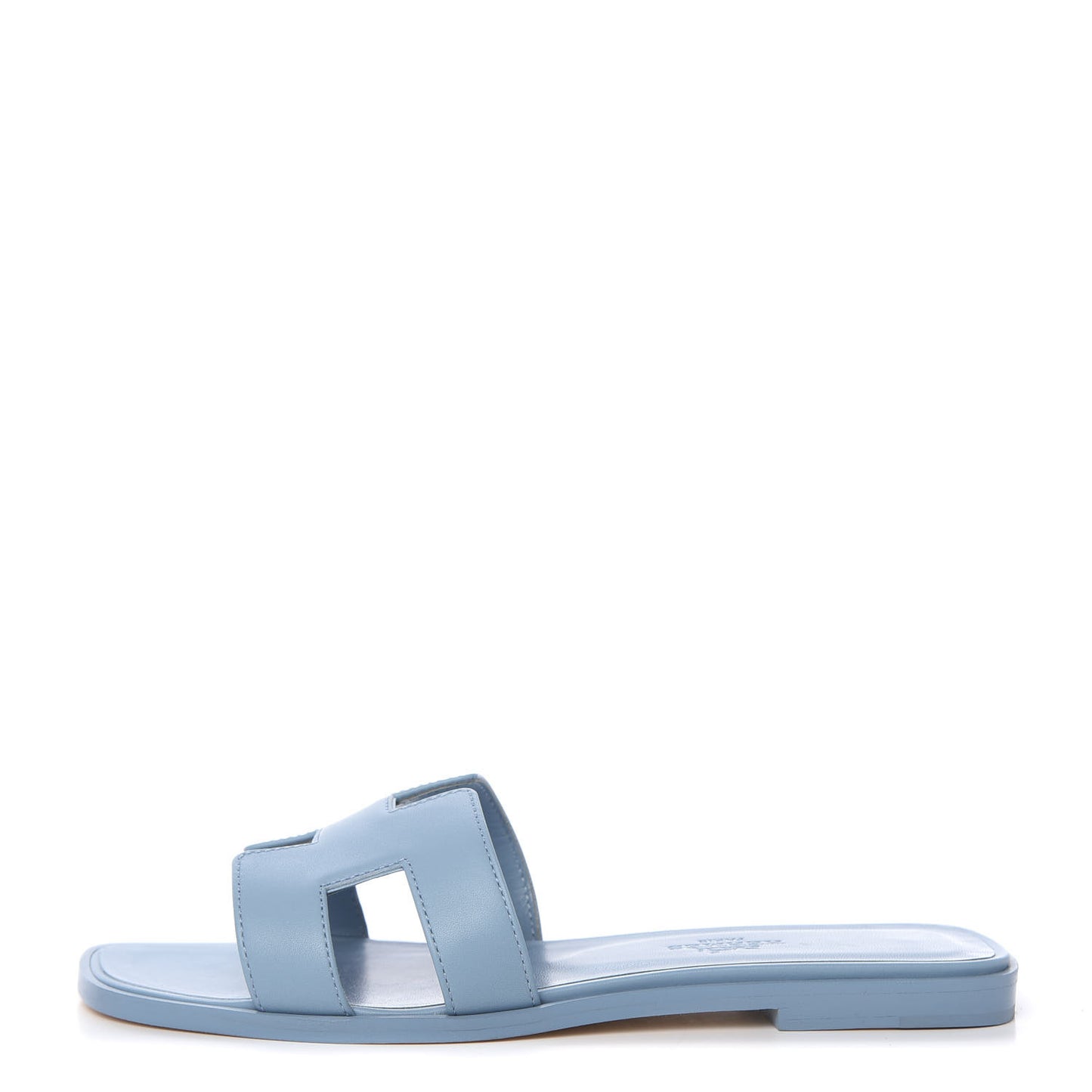Calfskin Oran Sandals 36 Bleu Dorset