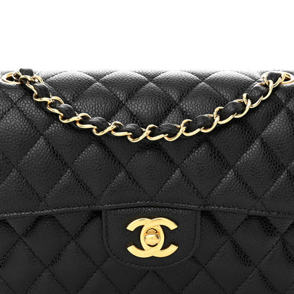 Chanel Caviar Quilted Small Double Flap Black 8 of 11