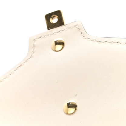 Gucci Calfskin Mini Sylvie Top Handle Bag White 12 of 19