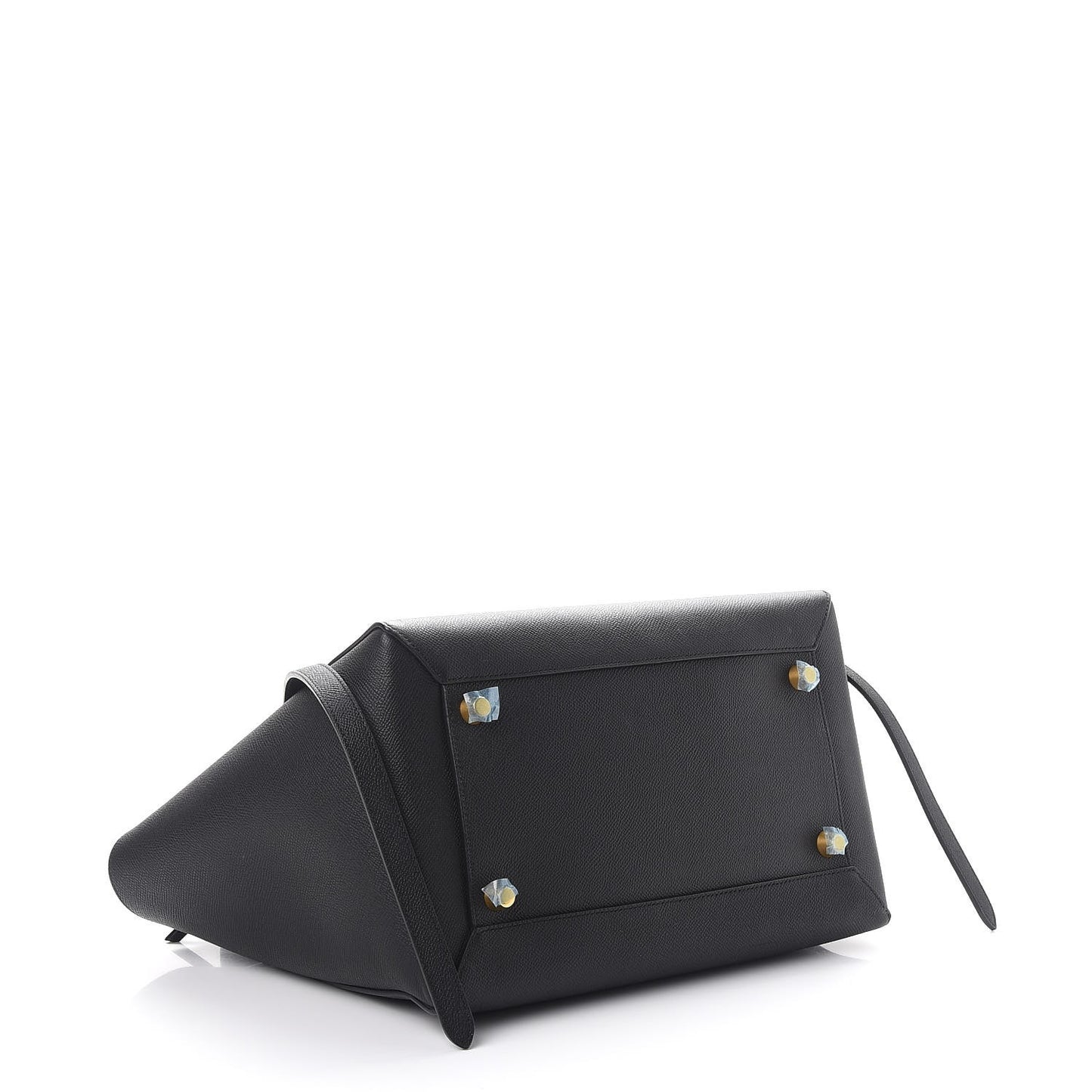 Grained Calfskin Small Belt Bag Black