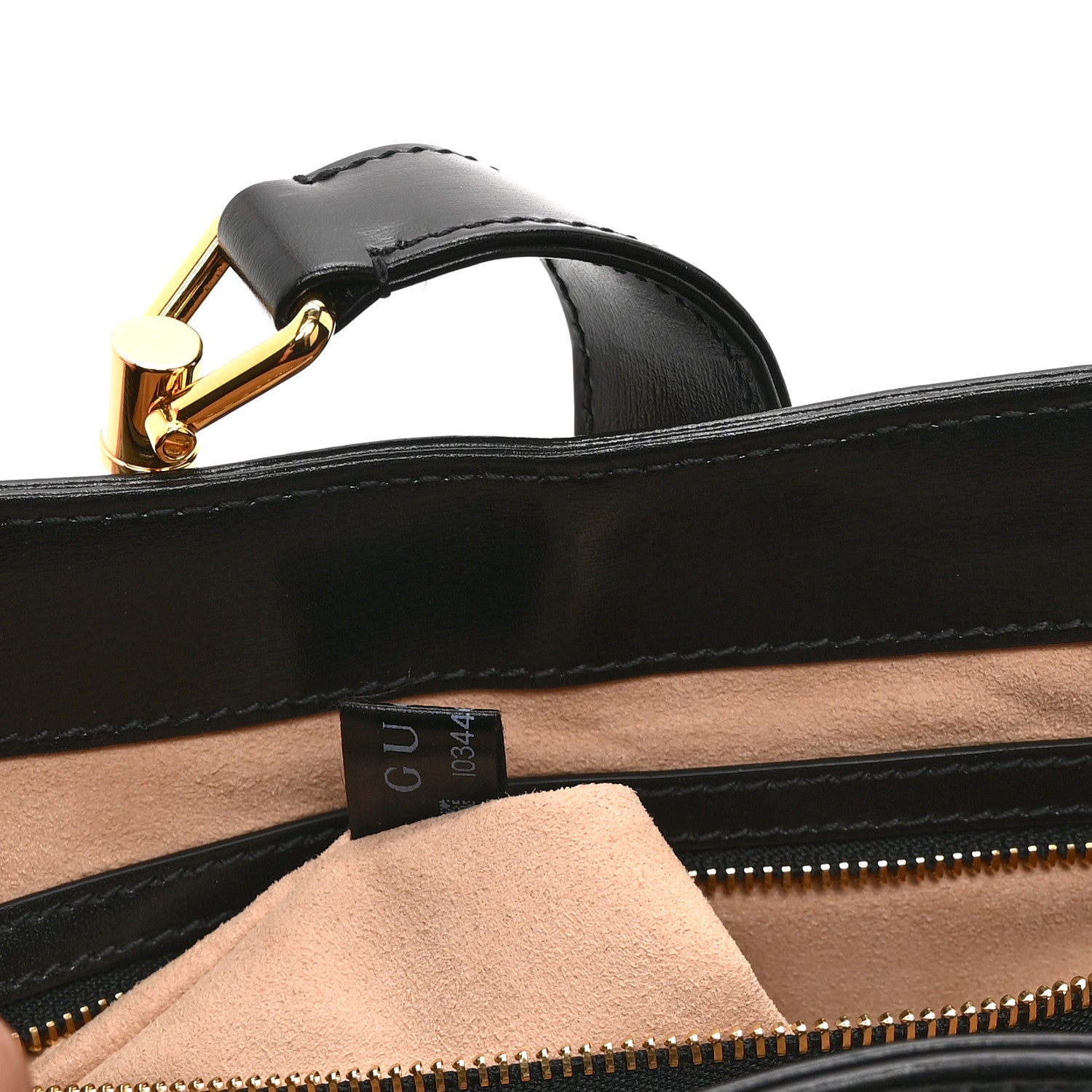 Gucci Boarded Dyana Lux Calfskin Small Jackie 1961 Hobo Black 8 of 11