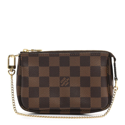 Louis Vuitton Damier Ebene Mini Pochette Accessories 1 of 7