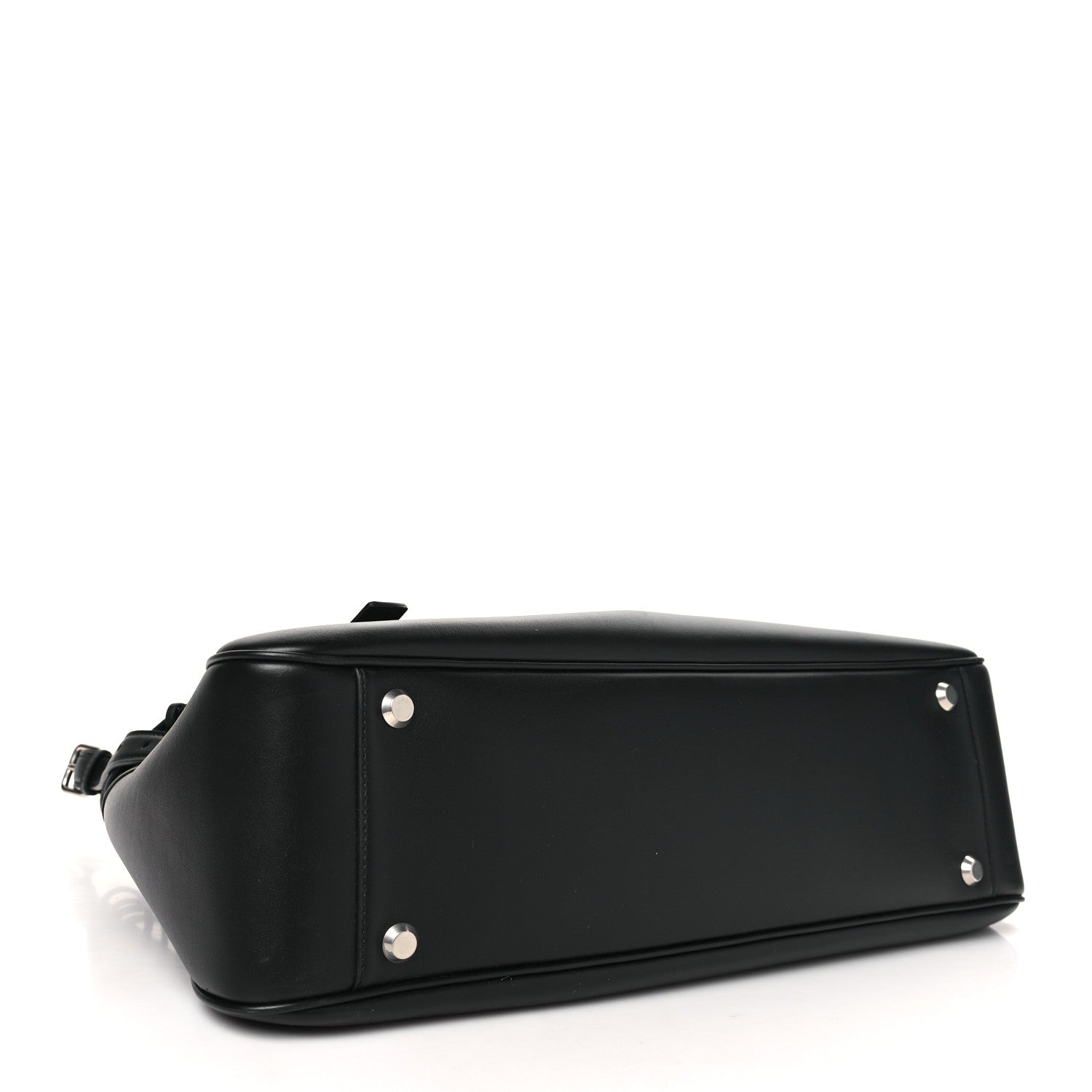 Balenciaga Smooth Calfskin Medium Bel Air Shoulder Bag Black 4 of 9