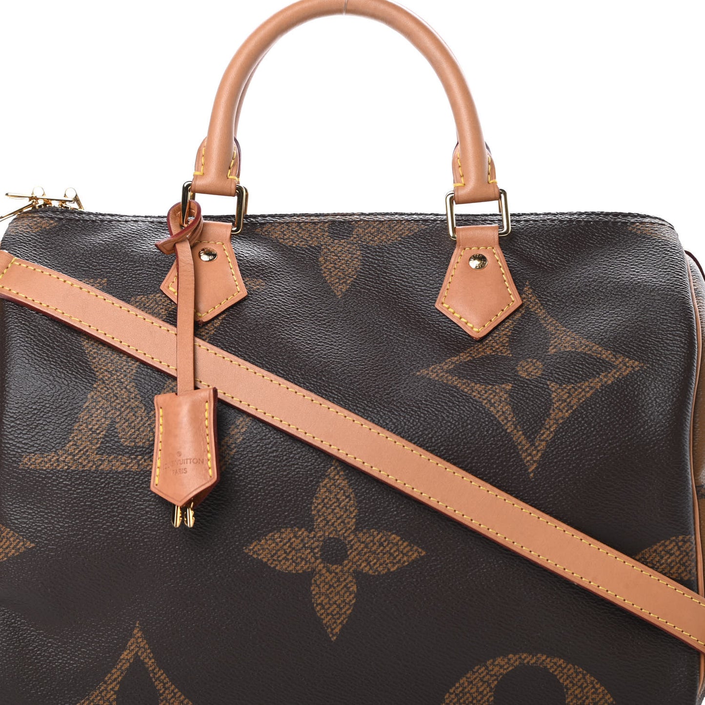 Reverse Monogram Giant Speedy Bandouliere 30