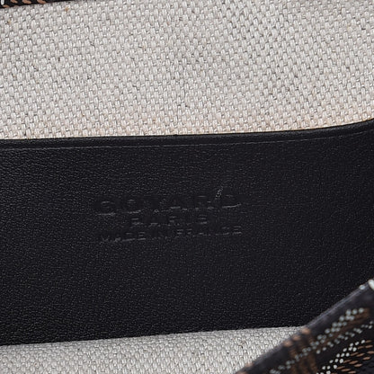 Goyard Goyardine Plumet Wallet Clutch Black 6 of 6