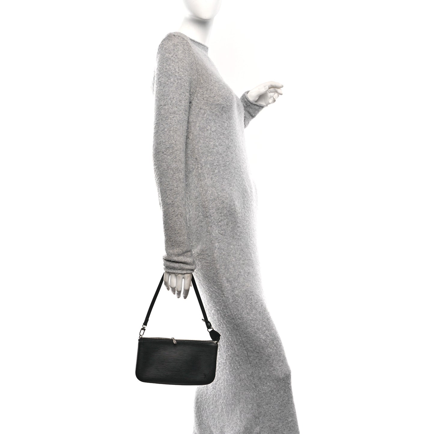 Epi Pochette Accessories NM  Black