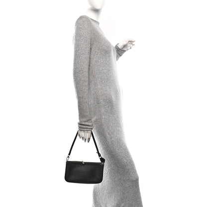 Louis Vuitton Epi Pochette Accessories NM  Black 2 of 10