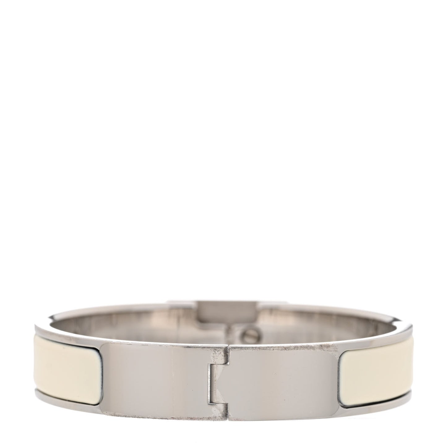 Enamel Clic Anneau Bracelet PM Craie