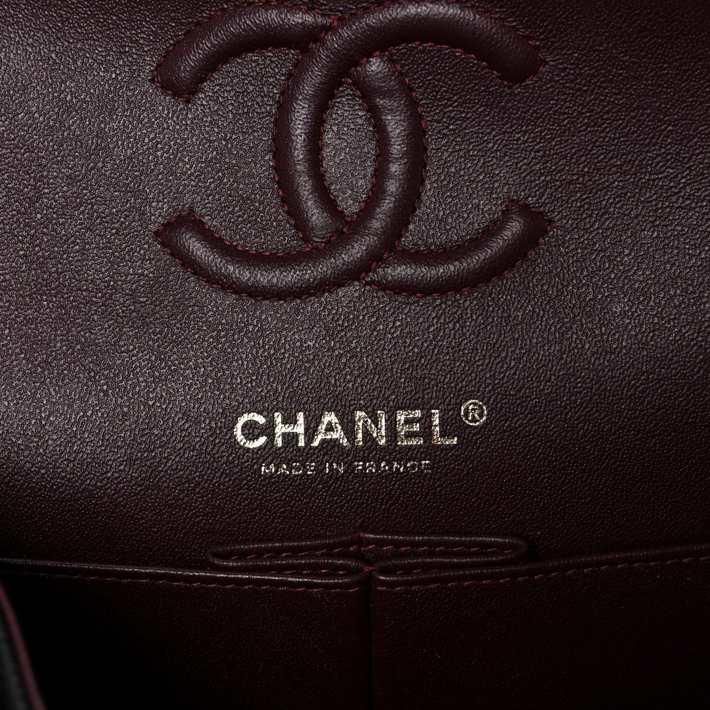 Caviar Quilted Small Double Flap Black