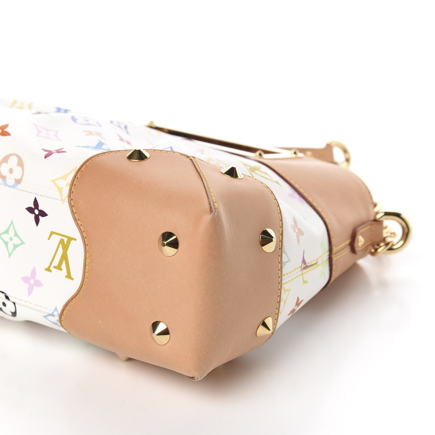Louis Vuitton Monogram Multicolor Judy MM White 8 of 9