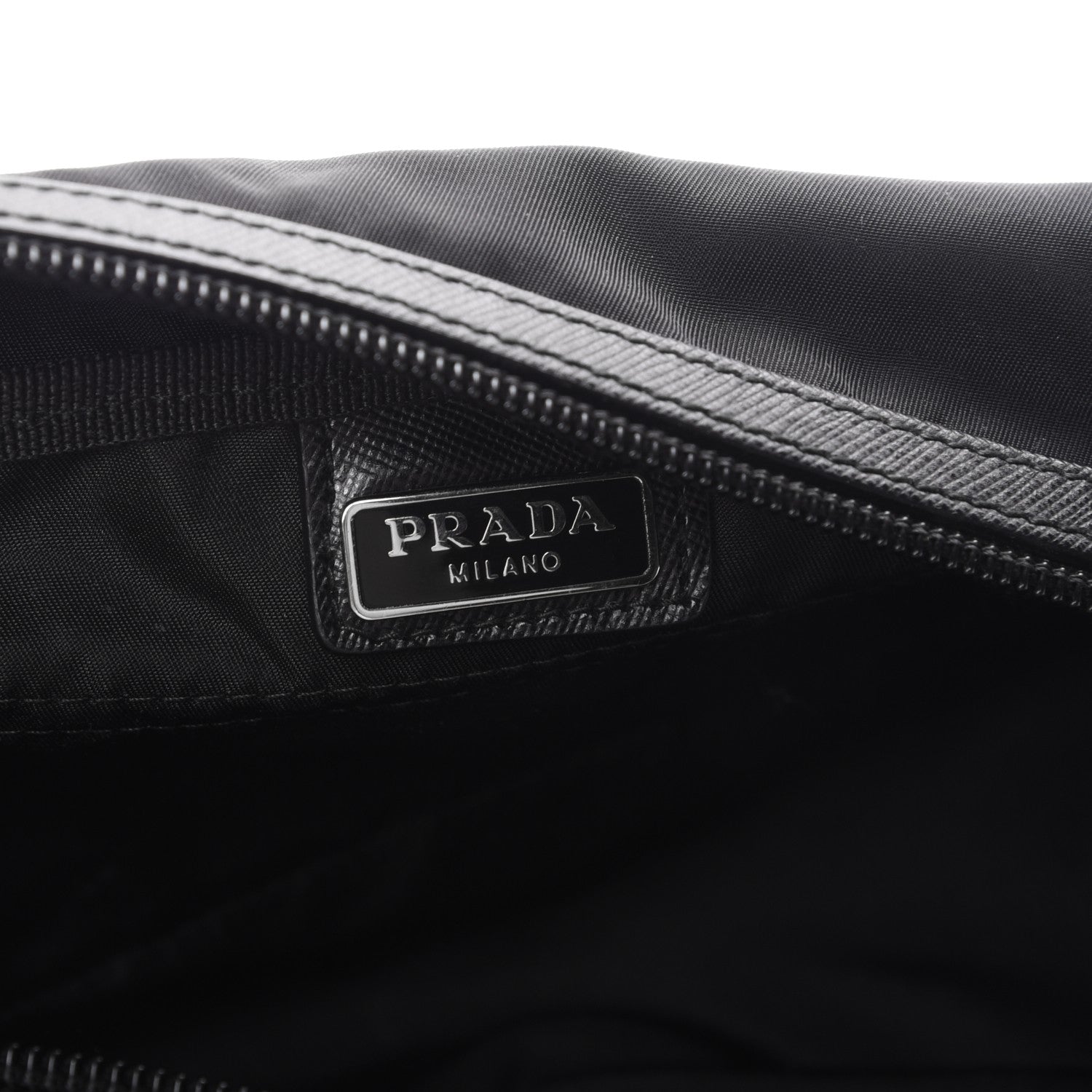 Prada Nylon Saffiano Toiletry Case Nero Black 6 of 9