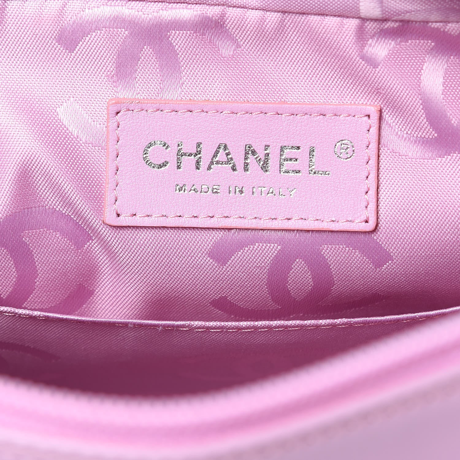 Chanel Calfskin Quilted Cambon Camera Bag Pink Black 6 of 11