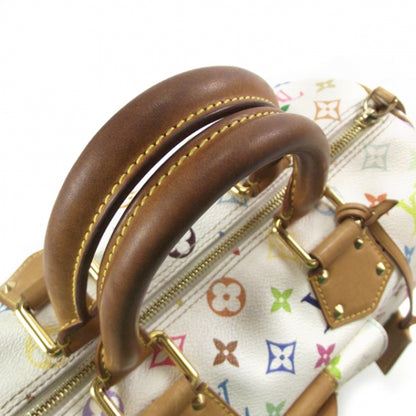 Louis Vuitton Monogram Multicolor Speedy 30 White 7 of 11