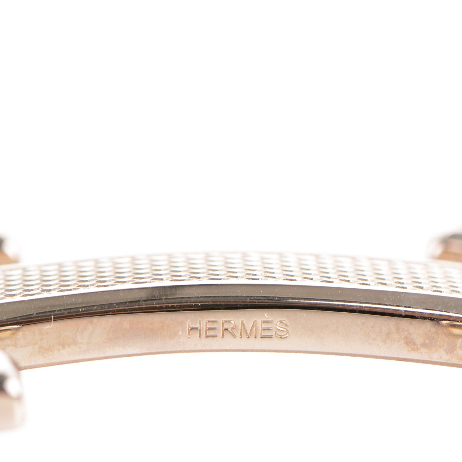 Hermes Togo Box 32mm Guilloche H Belt 80 Orange Black 9 of 9