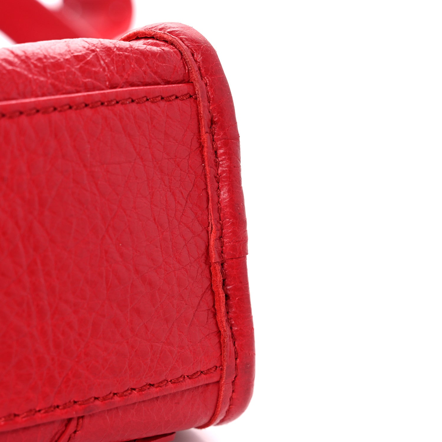 Balenciaga Agneau Giant 12 Silver Hardware Mini City Rouge Cardinal 12 of 13