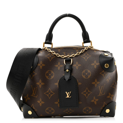 Louis Vuitton Monogram Petite Malle Souple Black 1 of 9