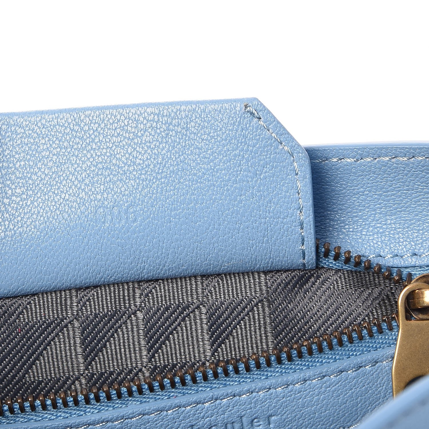 Proenza Schouler Lambskin PS1 Mini Pouch Messenger Bag Light Blue 7 of 7