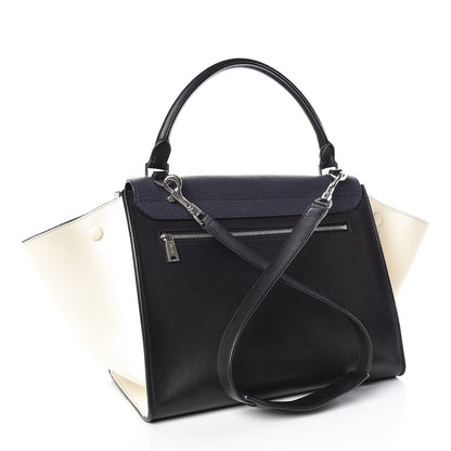 Celine Calfskin Medium Tri-Color Trapeze 4 of 12