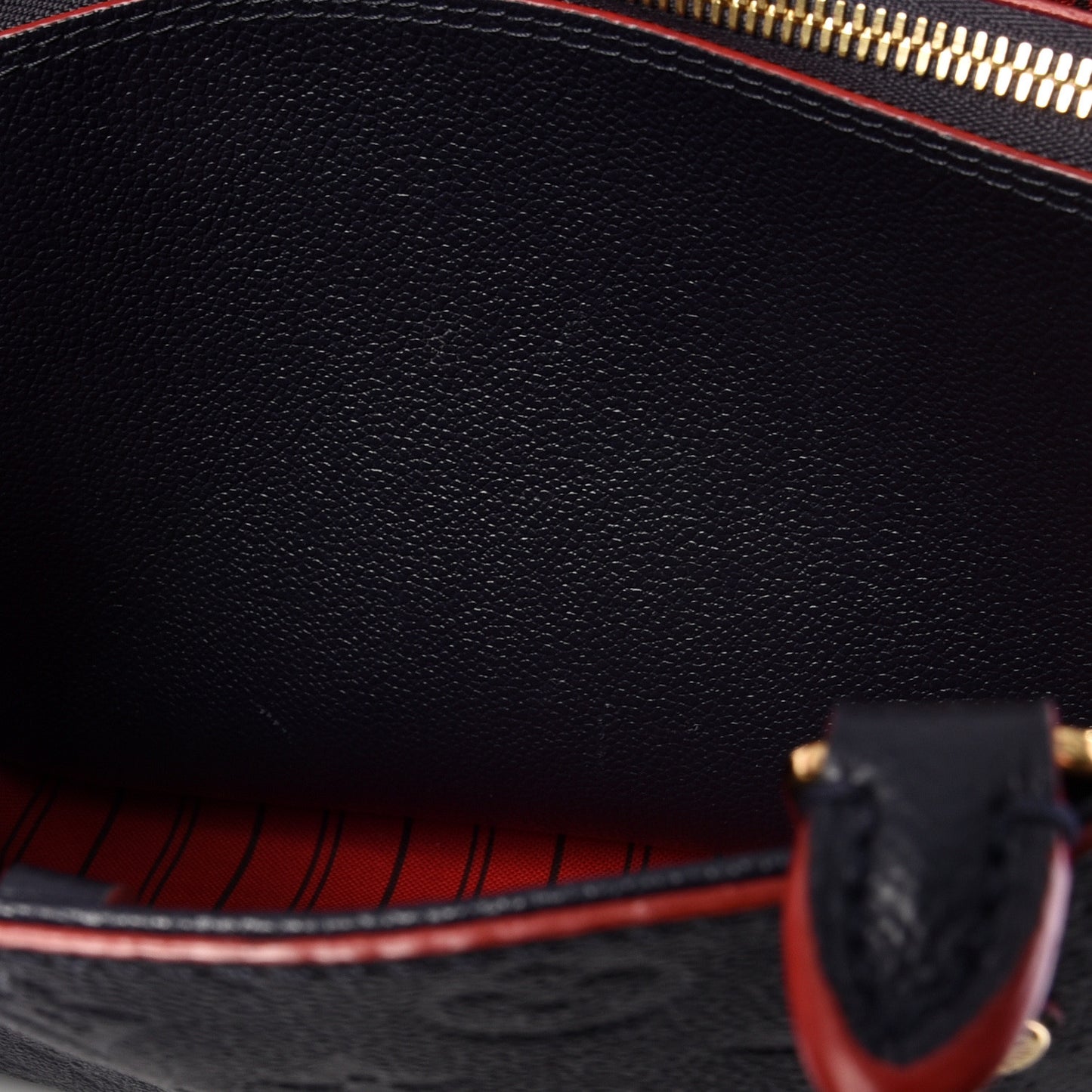Empreinte Montaigne MM Marine Rouge