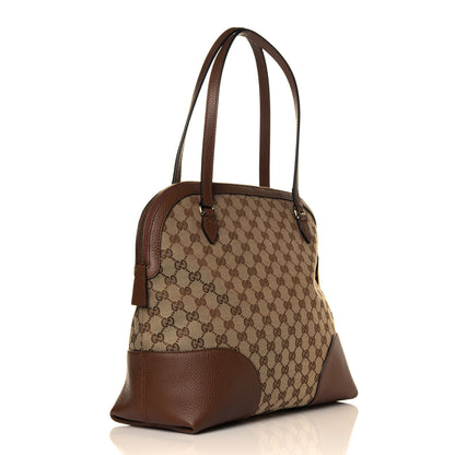 Gucci Monogram Medium Bree Shoulder Bag Beige Tabacco 2 of 4