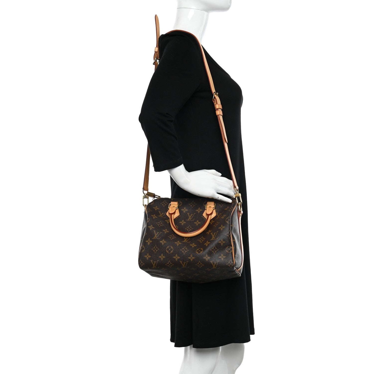 Louis Vuitton Monogram Speedy Bandouliere 25 3 of 16