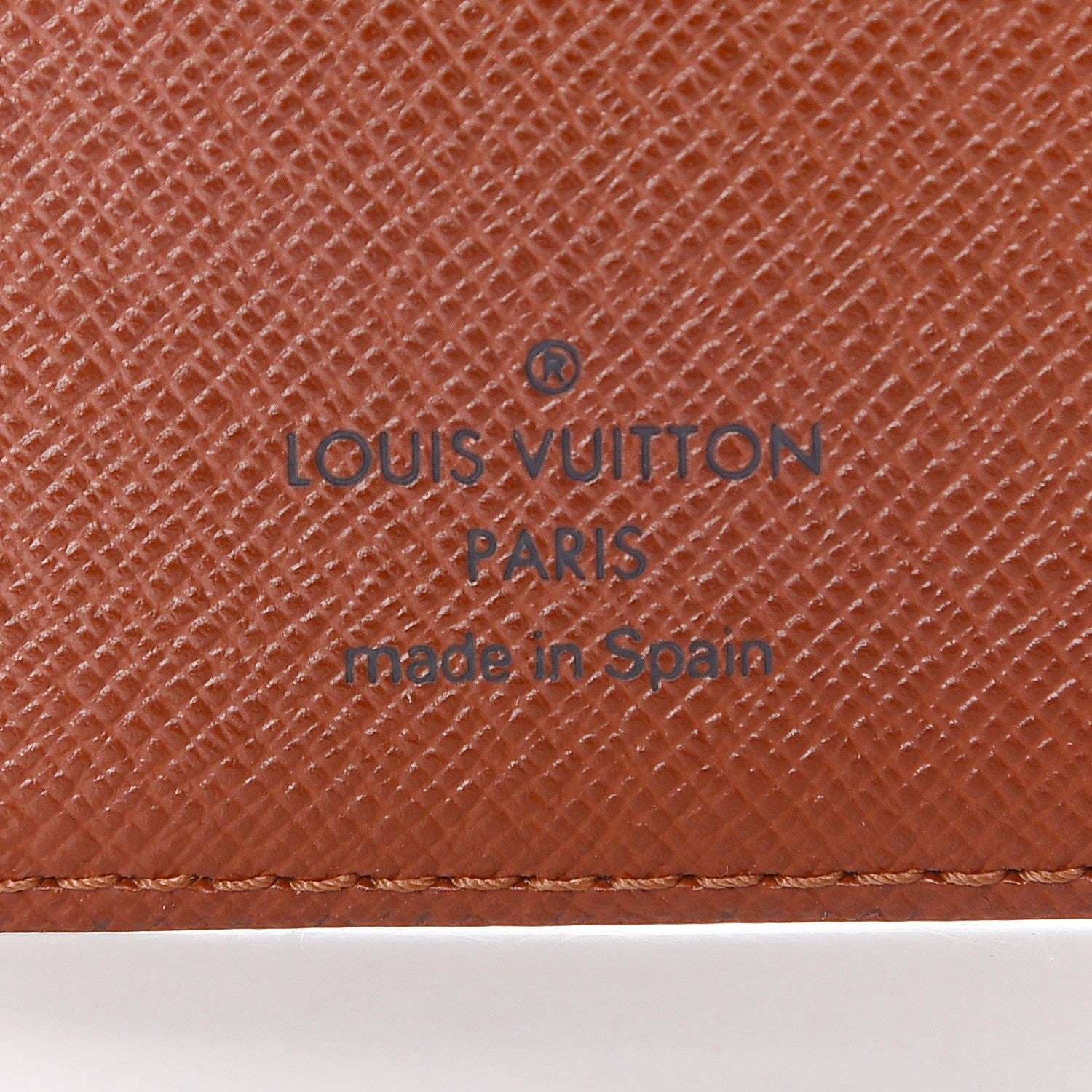 Louis Vuitton Monogram Checkbook Holder Case Wallet 6 of 10